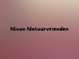 Nivon Natuurvrienden
